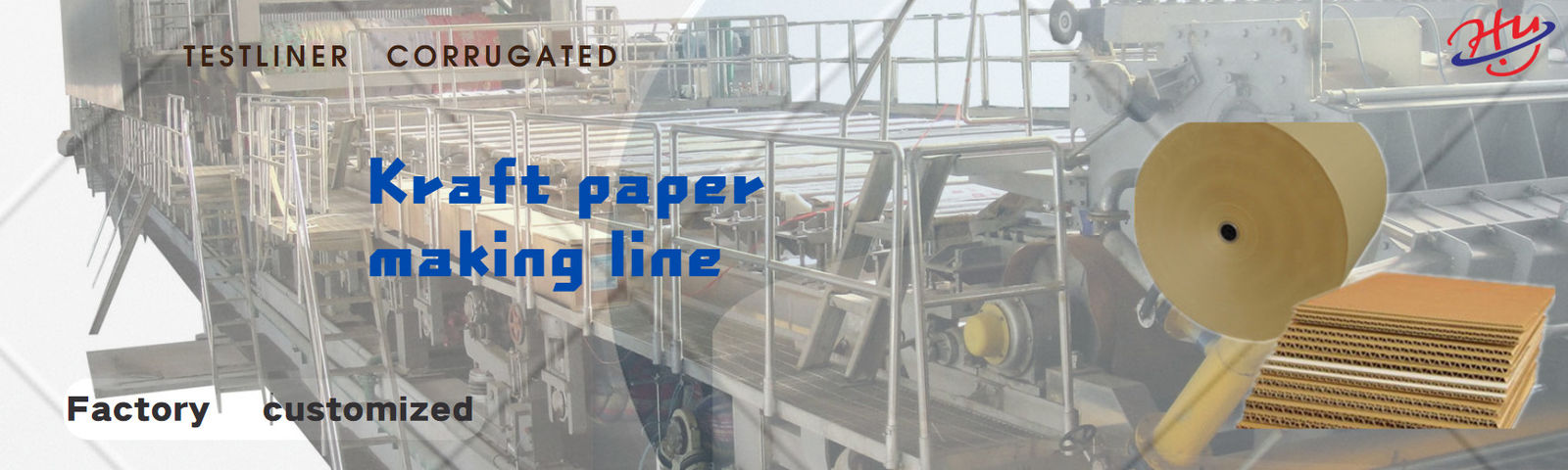 Maquinaria de la fabricación de papel de Kraft
