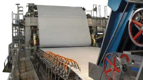 máquina de la fabricación de papel A4 de 5400m m pulpa de bambú/pulpa los 550m/minuto del bagazo