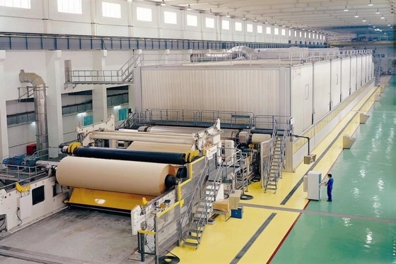 3200 mm Máquina de fabricación de papel corrugado Línea de producción de cartón automática 3600 mm