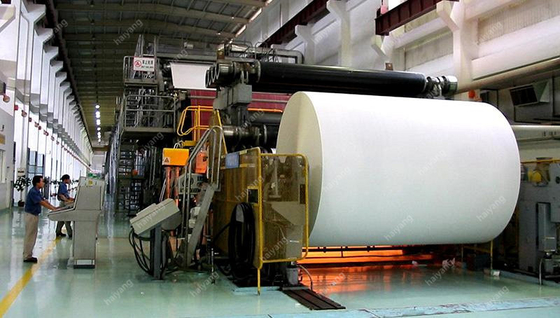 máquina de la fabricación de papel A4 de 2400m m que escribe los 500m/Min Wood Pulp