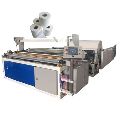 cortadora de papel Rewinder del rollo del ² de 10m/Min 2 T/D los 45g/M