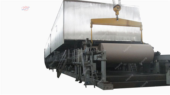 funcionamiento a dos caras de la máquina el 180m/Min For Paper Mill High de la fabricación de papel de tablero 150T
