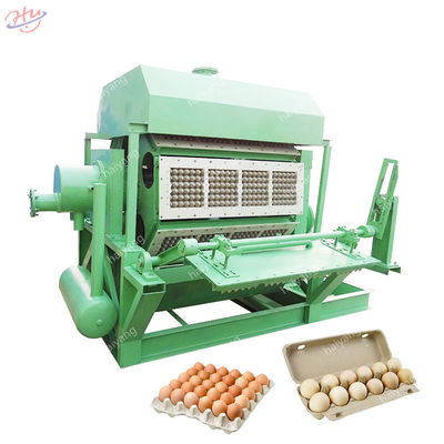 huevo de papel Tray Making Machine de 7.5kw 2500pcs/H