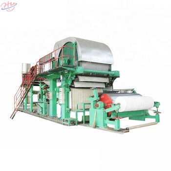 máquina de la fabricación del papel higiénico del 12.8*7.7*5.8m 2400m m