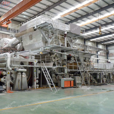 máquina de la fabricación del papel higiénico del 12.8*7.7*5.8m 2400m m