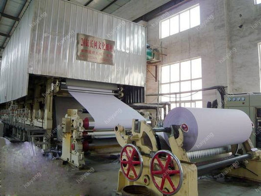 Máquina de fabricación del papel de imprenta de la máquina de papel 2400m m 40TPD A4 de la oficina de la eficacia alta