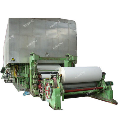 máquina de reciclaje de papel casera del papel de imprenta de la máquina de 2800m m 300T/D 200m/Min A4