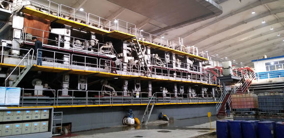 3200m m neumáticos 80t/D 40m/Min Kraft Paper Making Machinery