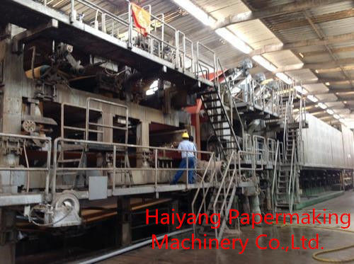Planta 300g/㎡ del molino de papel de máquina de la fabricación de papel de 3600M M Kraft