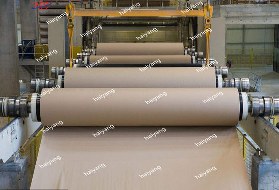 planta de la máquina de fabricación de papel de 1092m m Kraft del papel usado 120m/Min