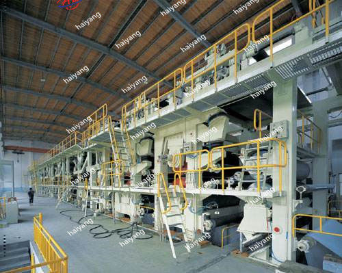 máquina multi de la fabricación de papel del secador 100T/D A4 de 3300m m
