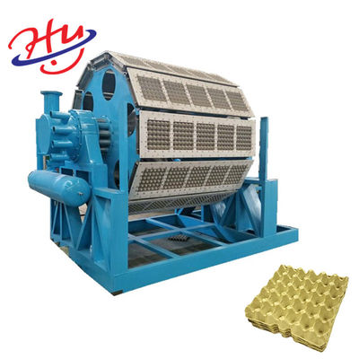 Botella Tray Production Line del sistema del moldeado de Tray Making Machine Paper Pulp del huevo 7000PCS/H