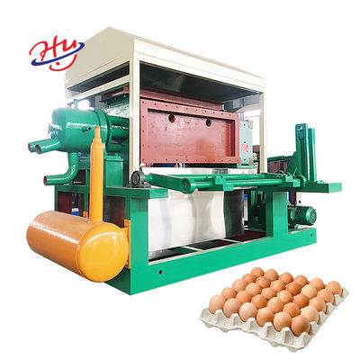 Huevo biodegradable Tray Making Machine 1000PCS/H de la celulosa