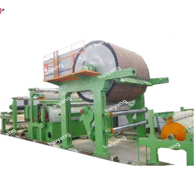 el papel usado recicla el proceso convirtiendo el molino de la máquina de la fabricación de papel de papel higiénico del rollo enorme del producto