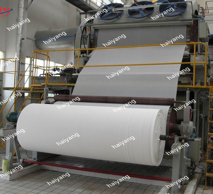la impresora de papel de la servilleta de 1800m m recicló la máquina de papel de papel seda de máquina del triturador