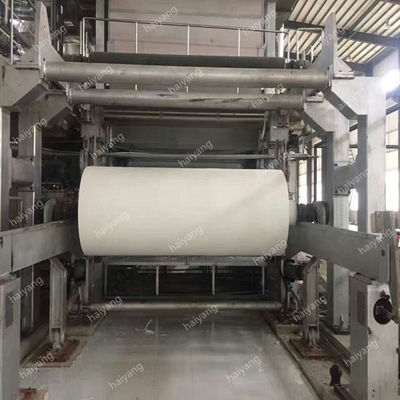 Solo papel higiénico más seco del alambre de alta velocidad de la fourdrinier 15T/D que hace la máquina y la cadena de producción