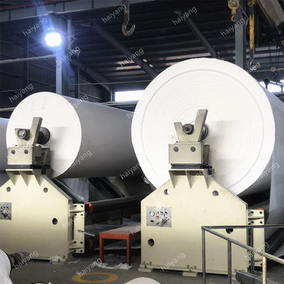 el papel usado 3T/D de 1092m m recicla el proceso convirtiendo la máquina de la fabricación de papel de papel higiénico del rollo enorme del producto