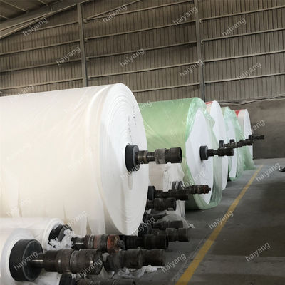 Pulpa 8T/D y rollo de papel de reciclaje de papel higiénico del rollo enorme del papel usado que hace la máquina