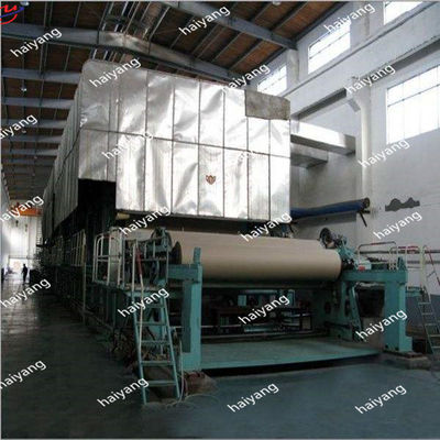 Maquinaria 2100m m 30TPD de la fabricación de papel de paja de Kraft del arte