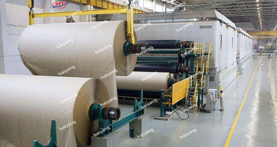 Máquina de reciclado de papel de desecho Máquina de producción de papel Kraft Cartón marrón