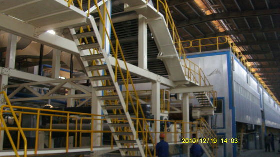 Cadena de producción de la celulosa de máquina de la fabricación de papel de 60TPD Kraft Testliner