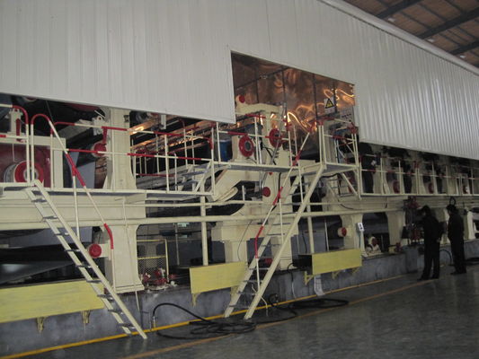 5000m m Kraft e industria acanalada de la máquina 350t de la fabricación de papel