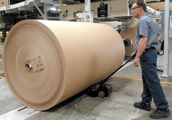 Tablero medio acanalado inútil caliente del cartón de la máquina de la fabricación de papel que recicla el molino del arte