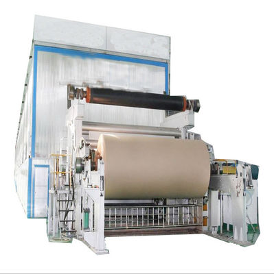 Maquinaria para fabricar papel Kraft de 5200 mm Maquinaria para fabricar papel de cartón 500T/D