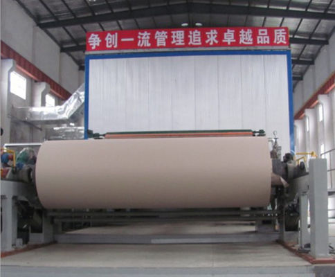 Maquinaria para fabricar papel Kraft de 5200 mm Maquinaria para fabricar papel de cartón 500T/D
