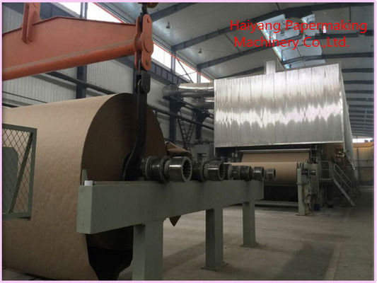 100 m/min Máquinas para la fabricación de papel Kraft 3400 mm 50 T/D para el flotado