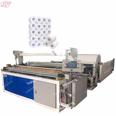 rewinder coreless del rollo de retrete de la máquina de papel seda del rewinder del papel higiénico