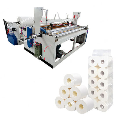 Rollo automático del papel de papel higiénico de Haiyang de la ciudad de Qingyang que rebobina haciendo precio de la máquina