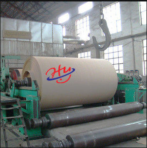 Máquina de fabricación de papel Kraft de doble capa de alta resistencia 300 m/min para caja corrugada