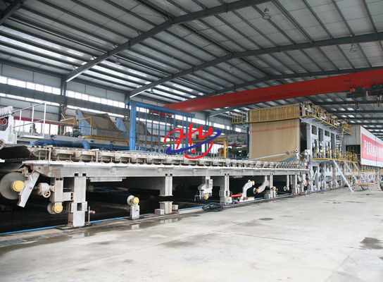 Máquina de la fabricación de papel de copia del rollo enorme 1575m m A4 A3