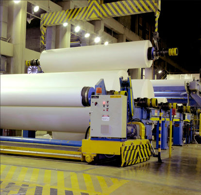 3200m m máquina de reciclaje del papel usado de la máquina del papel carbón de 50 toneladas/día