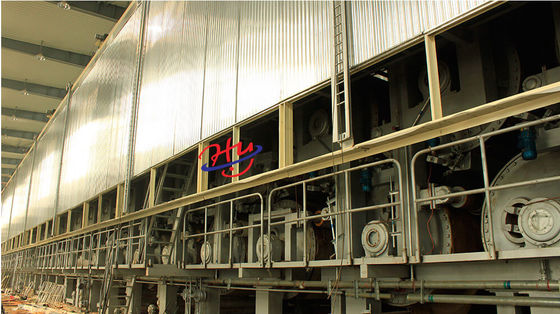 Maquinaria 1575m m de la fabricación de papel de Kraft del alambre del doble 80GSM