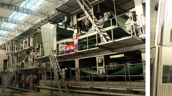 Máquina de fabricación de papel mediano máquina de papel Kraft 200m/min 4000mm