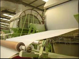 Máquina de fabricación de papel higiénico Jumbo Roll Papel residual reciclado Conversión