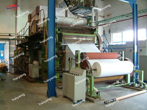 papel de papel higiénico de 1800m m 10 Ton Per Day High Speed que procesa la maquinaria