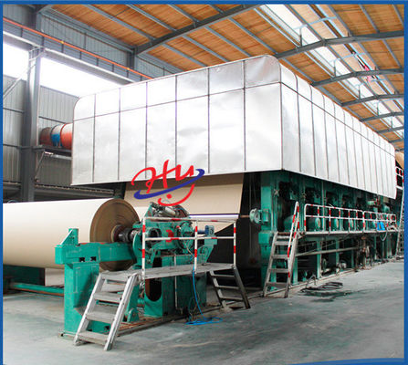 Máquina automática de reciclaje de papel de desecho de cemento Kraft Paper Bag Line Mill