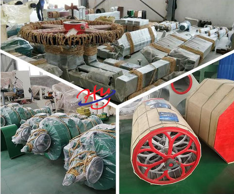 Máquina 3400m m de la fabricación de papel de Kraft del tallo del trigo los 250m/minuto del papel usado/de bambú