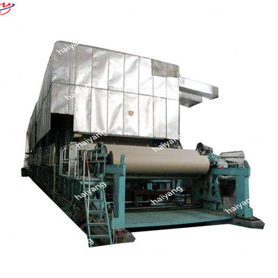 Cartón inútil que recicla la maquinaria 3800m m de la fabricación de papel de Kraft