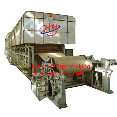 Máquina ampliamente utilizada de la fabricación de papel del alto rendimiento 2400m m Kraft