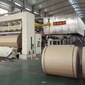 Alambre doble que recicla la máquina 3200m m de la fabricación de papel de Kraft