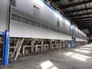 máquinas de papel de 2200m m Kraft que reciclan los molinos 40t/D de la cartulina