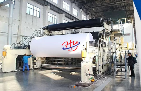 Máquina automática de la fabricación de papel de la cultura A4 40 G/M2 2400 milímetros