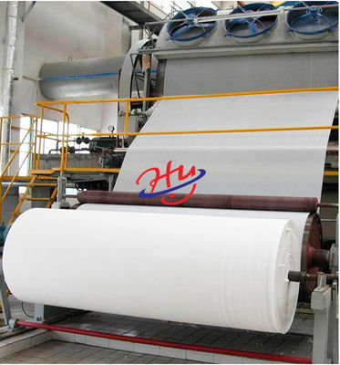 10T / La madera de la máquina de la fabricación de papel de D A4 reduce 380V a pulpa 50HZ
