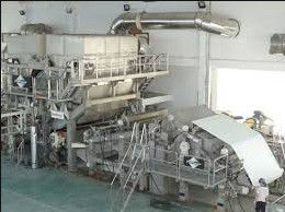 máquina de la fabricación de papel del bagazo del tejido 15t/D con el cilindro del vacío
