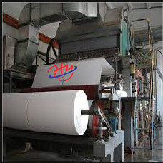 300m / Min Toilet Paper Making Machine 3500 milímetros de producción del rollo enorme