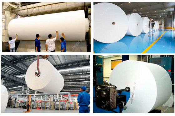 Máquina los 500m/Min Jumbo Roll de la fabricación de papel de la cultura A4